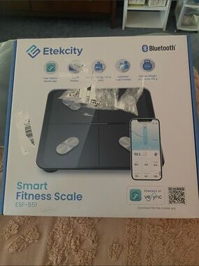 Etekcity Smart Fitness Scale ESF-551 - Black